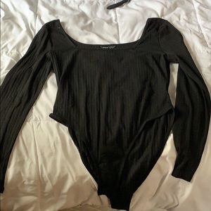 Black long sleeve onesie